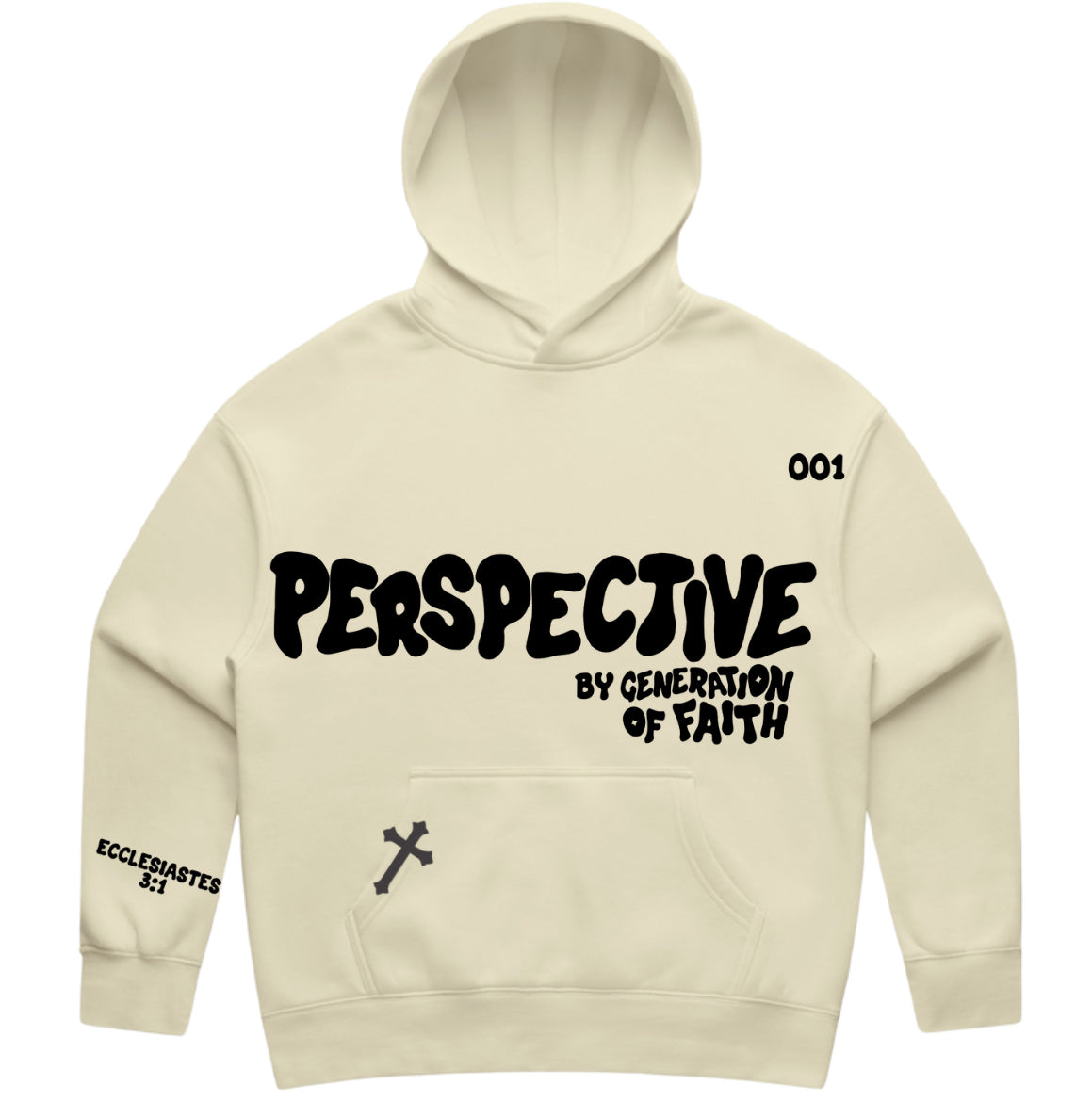 “001 PERSPECTIVE”- BUTTER HOODIE